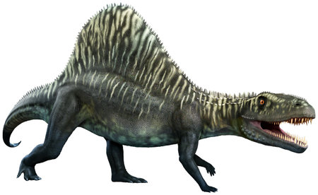 Arizonasaurus from the Triassic era 3D illustrationの写真素材