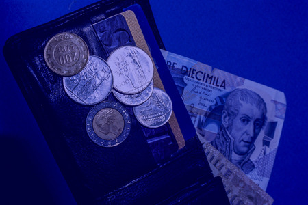 Money and credit cardsの写真素材
