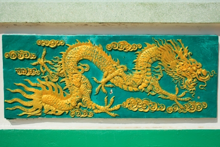 Chinese style dragon IIの写真素材