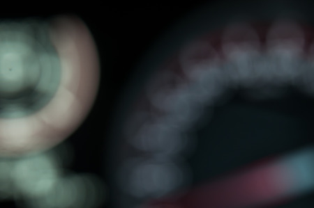 Abstract Dashboard meter auto bokeh on backgroundの写真素材