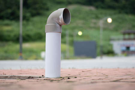 water pump in the park.の写真素材