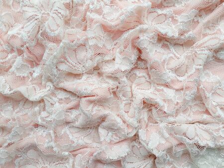 Texture background sweet pink flower clothÂ の写真素材