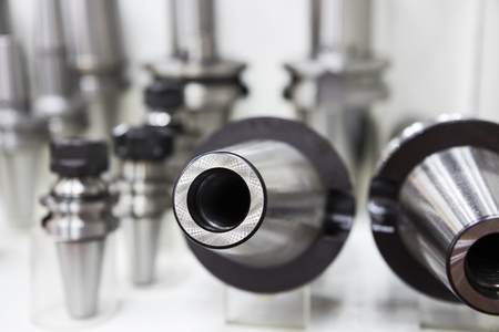 Tool Holder for CNC machine ; selective focusの写真素材