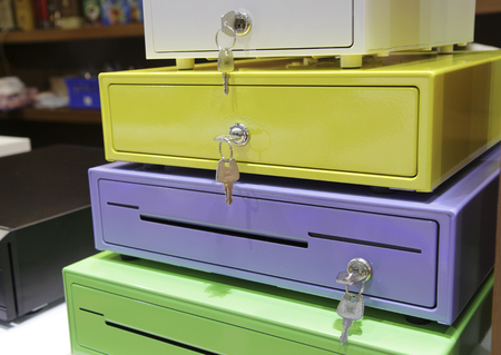 colorful box safe with keys;modern style
の写真素材