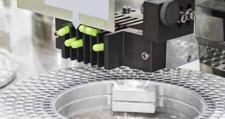 medicine capsules packing machine ; process