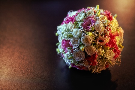 festive bouquetの写真素材