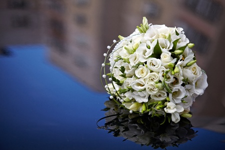Bouquet on the floor 2の写真素材