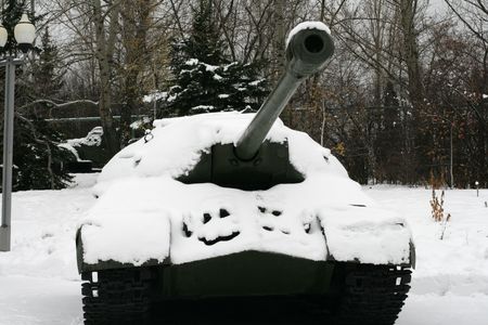 The tank on eternal parking in winter park