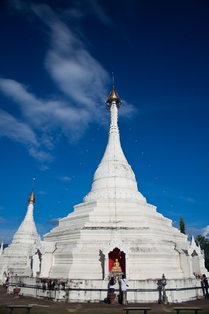 Buddha's relics at Doi Kong Mooの写真素材