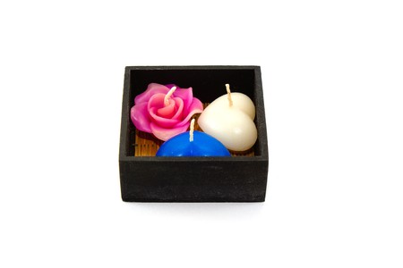 Thai Spa candleの写真素材