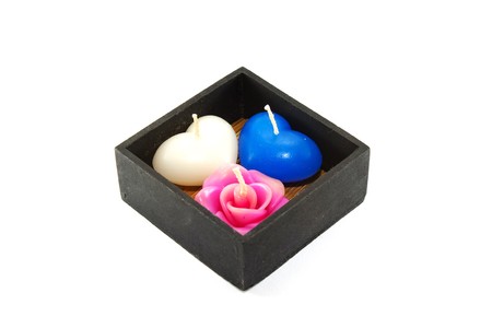 Thai Spa candleの写真素材