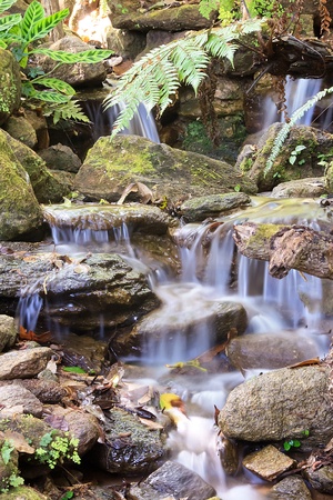 Little Waterfallの写真素材