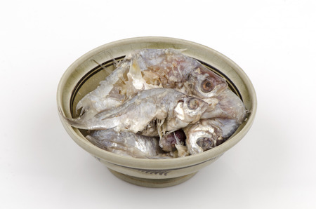 traditional Thai style raw preserved fish(thai accent is Pla-ra)の写真素材