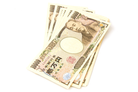 Japanese yen notes. Currency of Japanの写真素材
