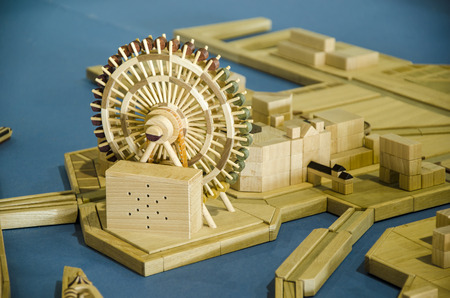 Ferris wheel modelの写真素材