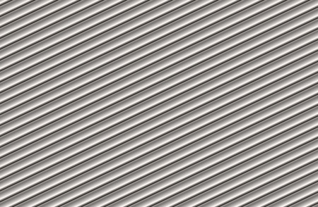 Silver cylinder pattern background. 3D rendering.の写真素材