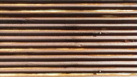 Old rusty zinc wall texture and background.