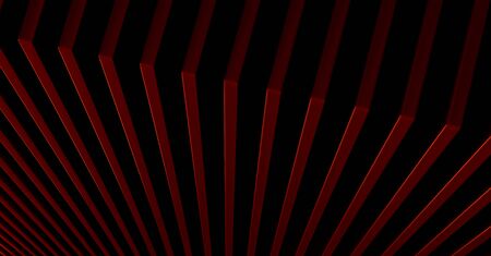 The abstract red metal pattern background. 3D illustration.の写真素材