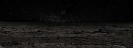 Panoramic View From 'Rocknest' Position of Curiosity Mars Rover. Elements of this image furnished by NASA.の写真素材