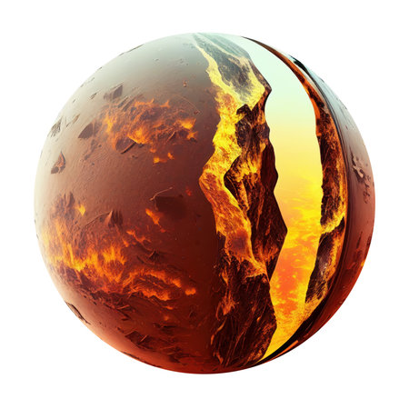 Imagery of imaginary planets for your cosmic image. Ai generated.の写真素材