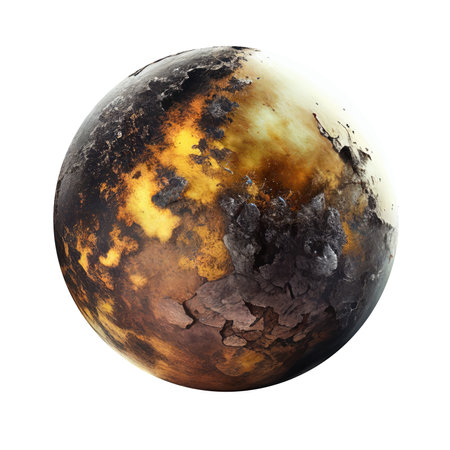 Imagery of imaginary planets for your cosmic image. Ai generated.の素材