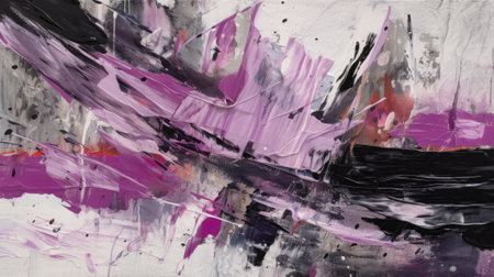 The abstract colorful painting texture background. ai generatedの素材