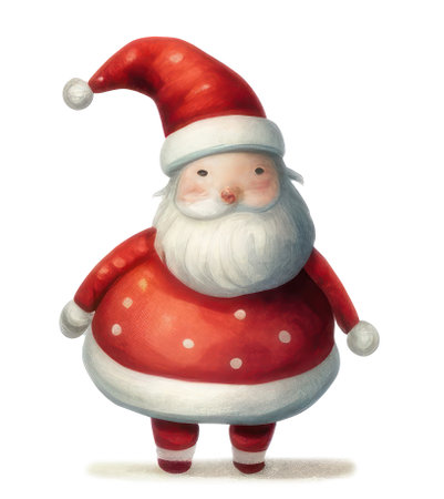 Christmas Element for decoration. Santa claus. ai generated.の素材
