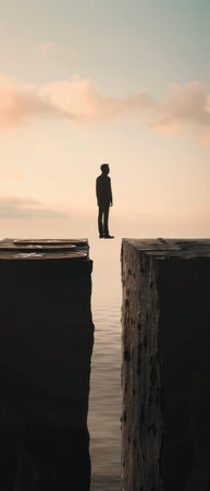 Dive into the stark realities of wealth inequality, where the chasm of the economic divide deepens poverty, urging a reevaluation of our values and systems minimalistの素材