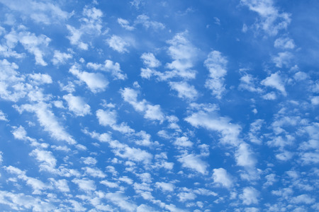 colorful of blue sky with cloudの写真素材