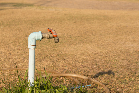 faucet of gerdenの写真素材
