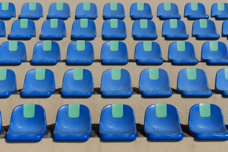 seat of football stadium
