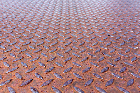 close up texture of a steel plateの写真素材