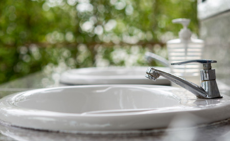 basin or sink for cleaningの写真素材