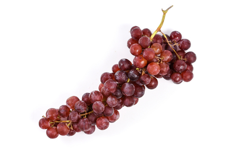 fresh grape on whiteの写真素材