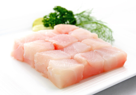 Fresh, raw fish