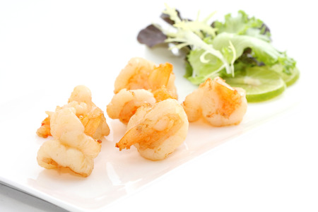Fried Shrimpsの写真素材