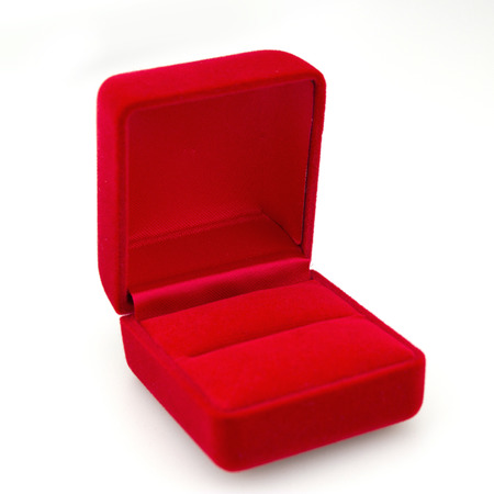  Red small box for expensive gifts and decorationsの写真素材