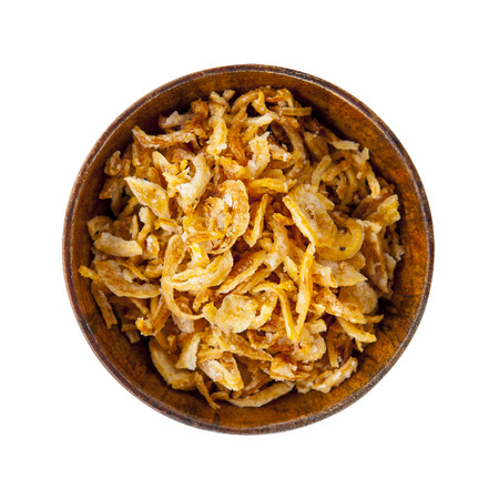 Fried garlicの写真素材