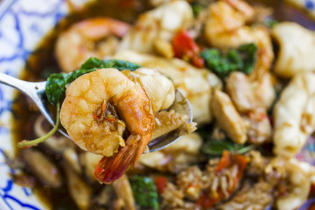 Thai Food Spicyの写真素材