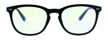 Glasses isolated on white backgroundの写真素材