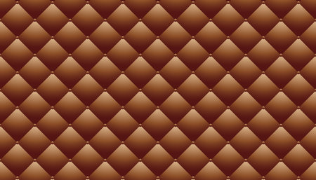Golden upholstery leather texture background.のイラスト素材