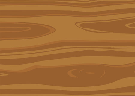 Wooden texture. Wood background. Vector illustration. Brown wood.のイラスト素材