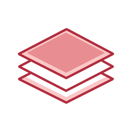 layers stack icon vector isolated on white background for your web and mobile app design, Layer stack logo concept.のイラスト素材