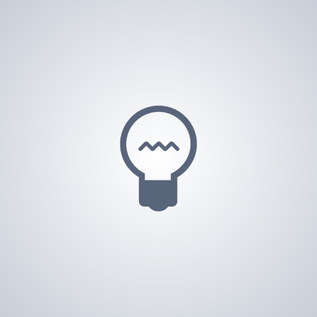 Lamp vector iconのイラスト素材