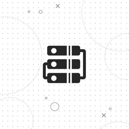 Archive, server, vector best flat icon on texture backgroundのイラスト素材