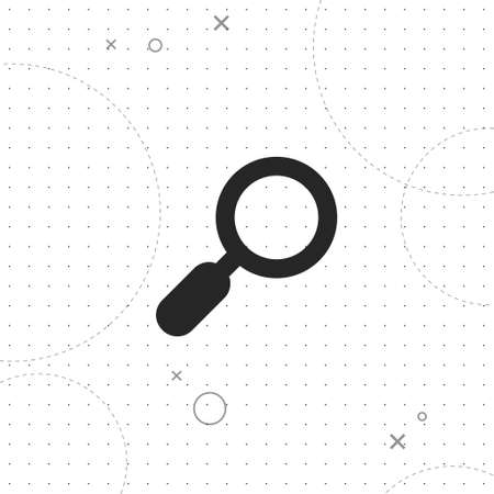 Search, magnifier, vector best flat icon on texture background, EPS 10のイラスト素材