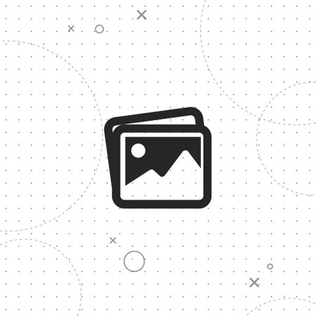 Pictures, images, vector best flat icon on texture backgroundのイラスト素材