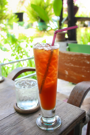 Iced tea Cold comfortの写真素材