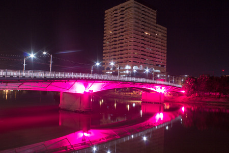 Bridge over Ping riverのeditorial素材