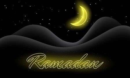 ramadan kareem backgroundのイラスト素材